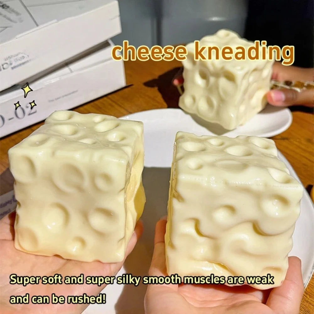 Moldable Cheese Squishy Toy