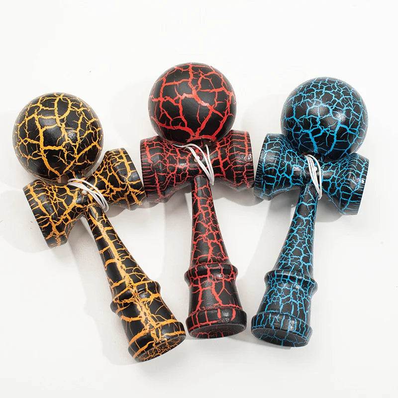 Crackle Paint Kendama