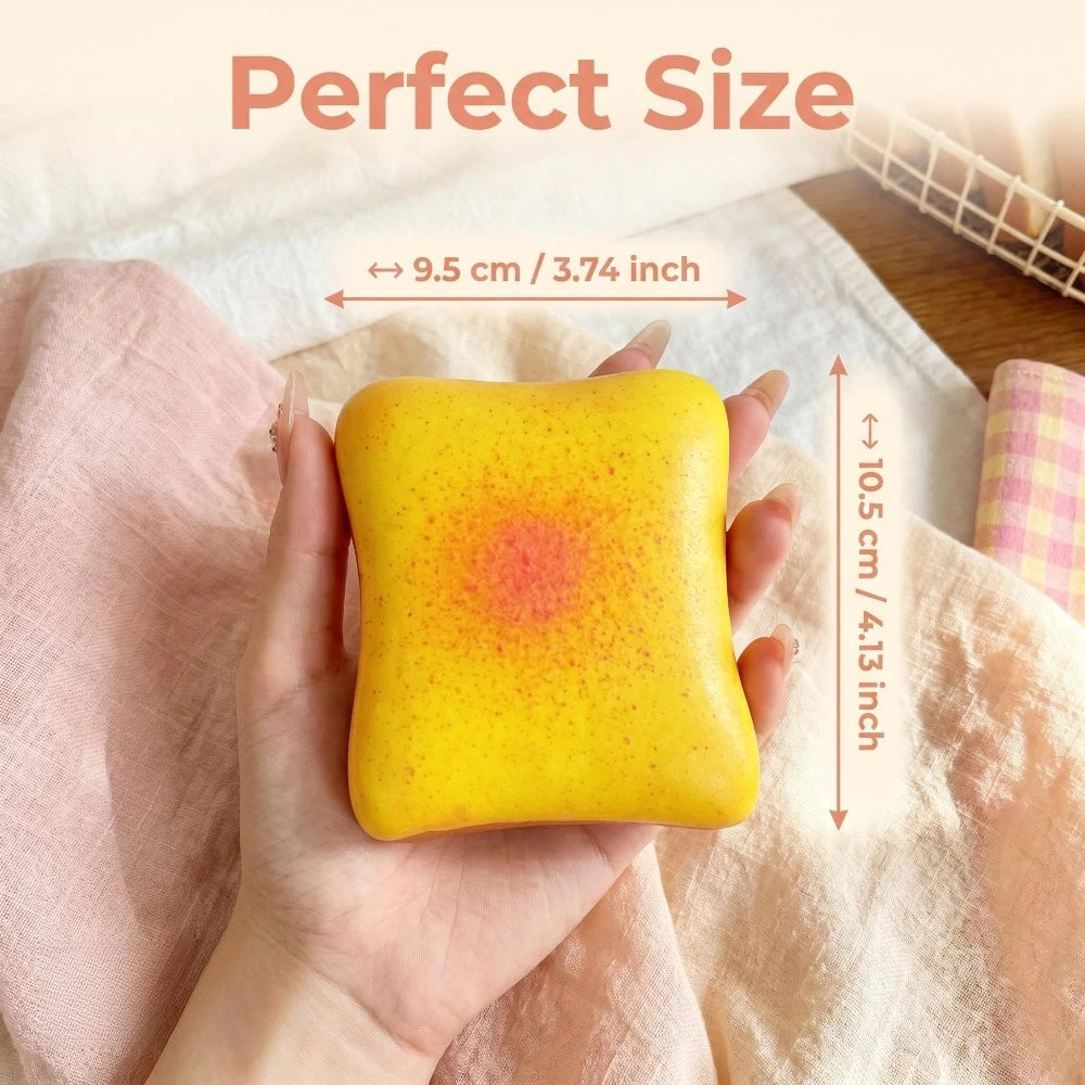 Squishy Butter Toast Toy