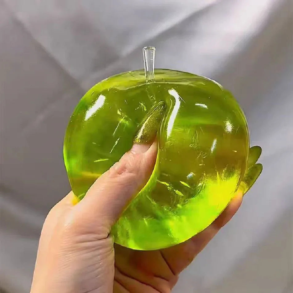 Squishy Green Apple Sensory Toy