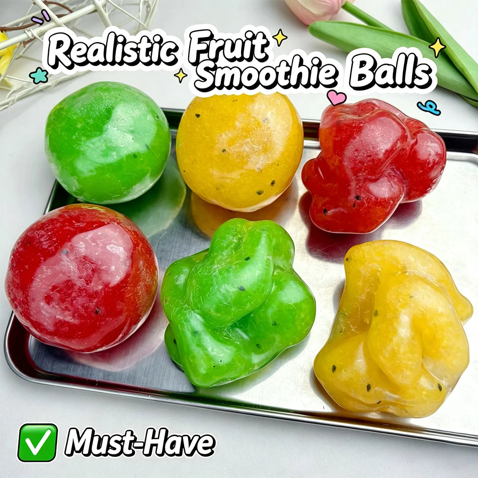 Juicy Fruit Squishy Squeeze Ball