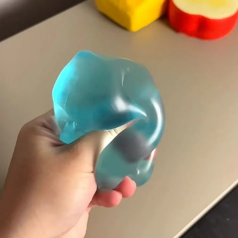 Squishy Green Apple Sensory Toy