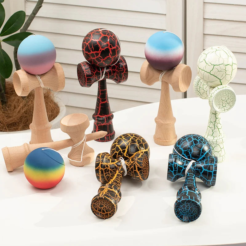 Crackle Paint Kendama